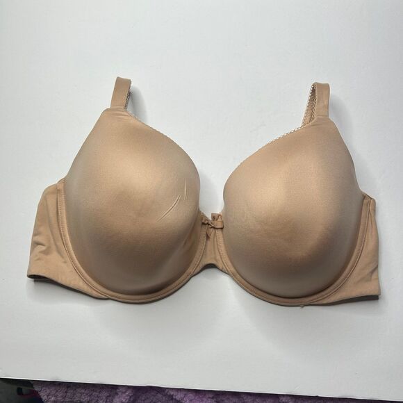 Victoria’s Secret Tan lined perfect coverage bra 42DD - Picture 2 of 9
